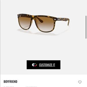 Rayban Boyfriend Sunglasses